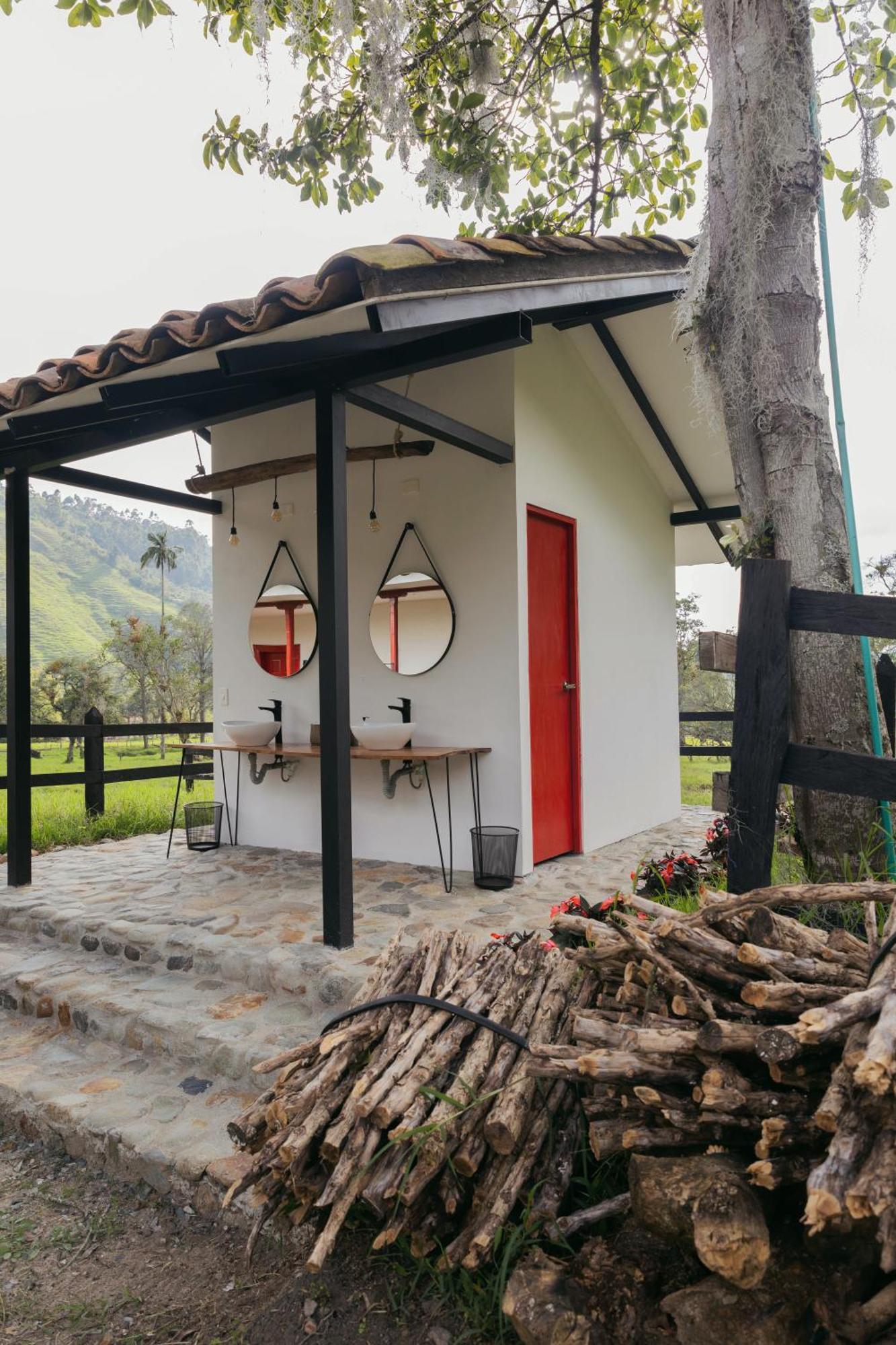La Cabana Ecohotel - Valle Del Cocora Salento Exterior foto
